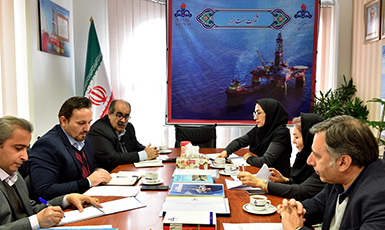 جلسه ارزیابی فعالیت های روابط عمومی شرکت نفت خزر برگزار شد.