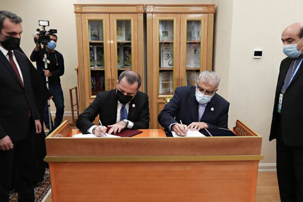 امضای قرار سه‌ جانبه سوآپ گاز بین ایران، ترکمنستان و آذربایجان