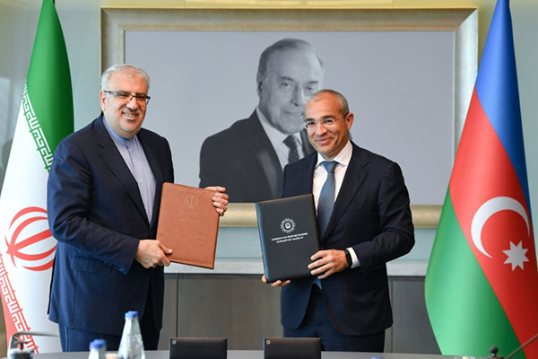 امضای تفاهم‌نامه افزایش ۲ برابری سوآپ گاز ترکمنستان به آذربایجان از طریق ایران