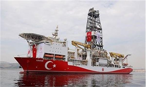 دومین کشتی حفاری نفتی ترکیه فعالیت در آب‌های مورد مناقشه مدیترانه را آغاز می‌کند