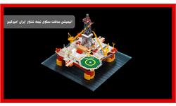 انیمیشن ساخت سکوی نیمه شناور ایران امیرکبیر
