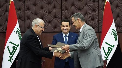 ایران و عراق برای همکاری در پروژه‌های صنعت نفت تفاهم‌نامه همکاری امضا کردند